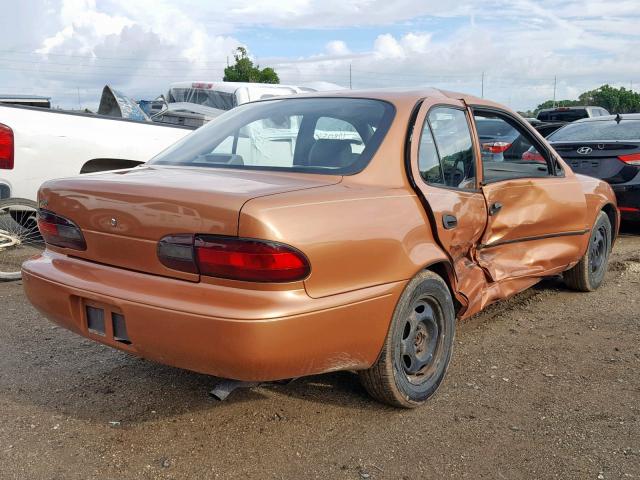 1Y1SK5264VZ441338 - 1997 GEO PRIZM BASE 橙色 照片 4