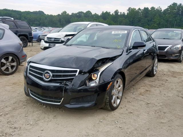 1G6AB5RA8D0115753 - 2013 CADILLAC ATS LUXURY BLACK photo 2