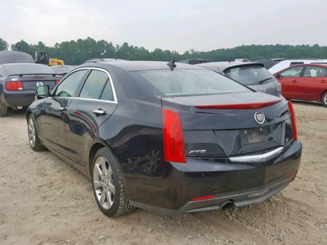 1G6AB5RA8D0115753 - 2013 CADILLAC ATS LUXURY BLACK photo 3