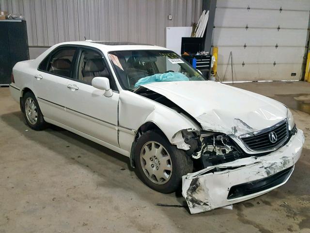 JH4KA96654C000584 - 2004 ACURA 3.5RL WHITE photo 1