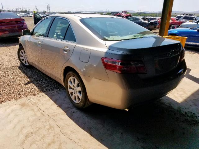 4T1BK46K97U037419 - 2007 TOYOTA CAMRY NEW GOLD photo 3