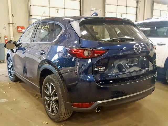 JM3KFBDL4H0228559 - 2017 MAZDA CX-5 GRAND BLUE photo 3