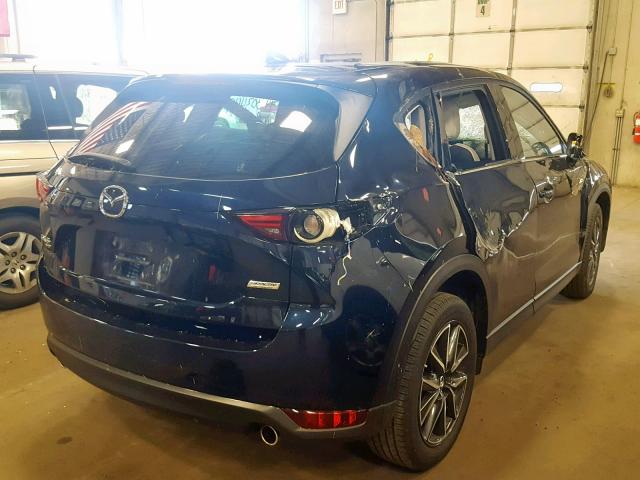 JM3KFBDL4H0228559 - 2017 MAZDA CX-5 GRAND BLUE photo 4