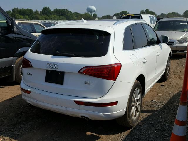 WA1KK78R09A024072 - 2009 AUDI Q5 3.2 WHITE photo 4