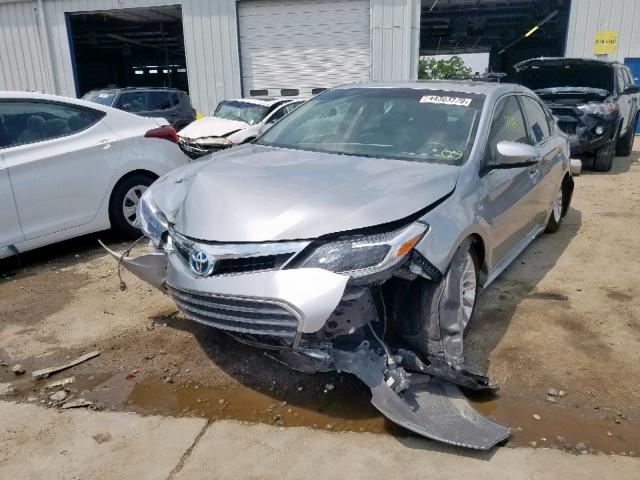 4T1BD1EB6FU036477 - 2015 TOYOTA AVALON HYB SILVER photo 2