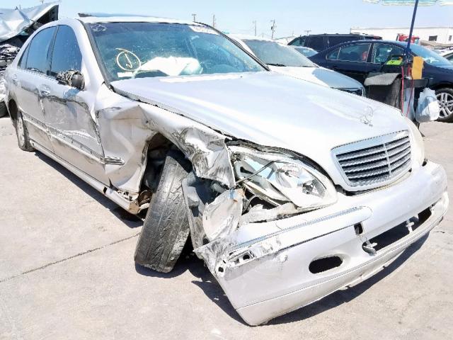 WDBNG75J61A182678 - 2001 MERCEDES-BENZ S 500 SILVER photo 1