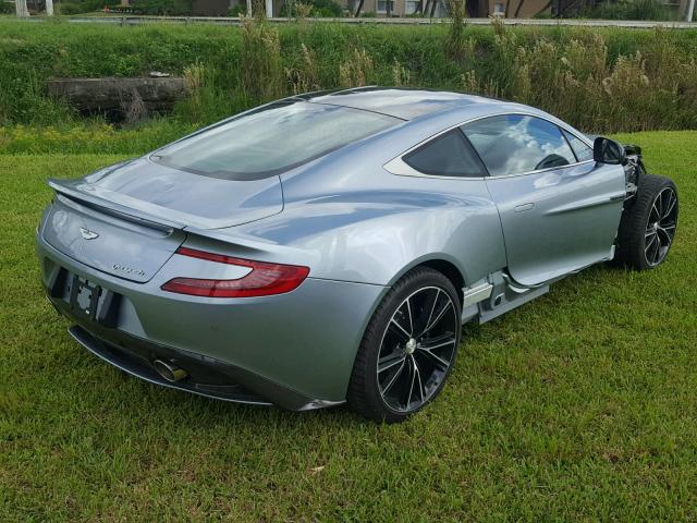 SCFLMCFU6HGJ03313 - 2017 ASTON MARTIN VANQUISH SILVER photo 4