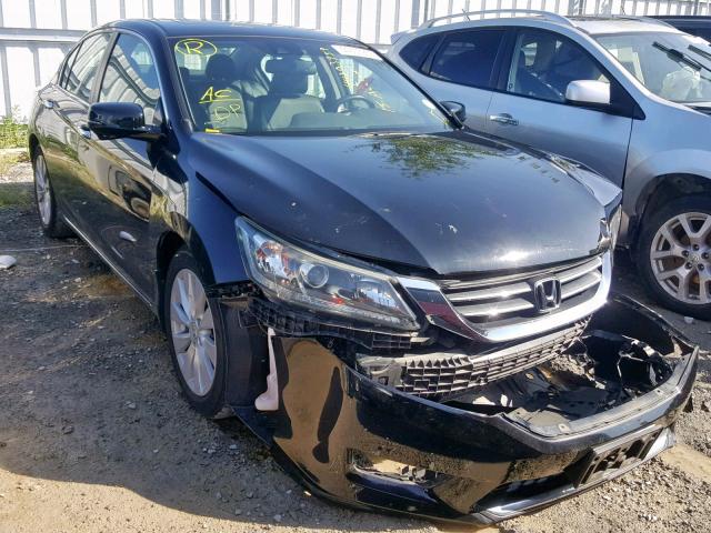 1HGCR2F85FA801474 - 2015 HONDA ACCORD EXL BLACK photo 1