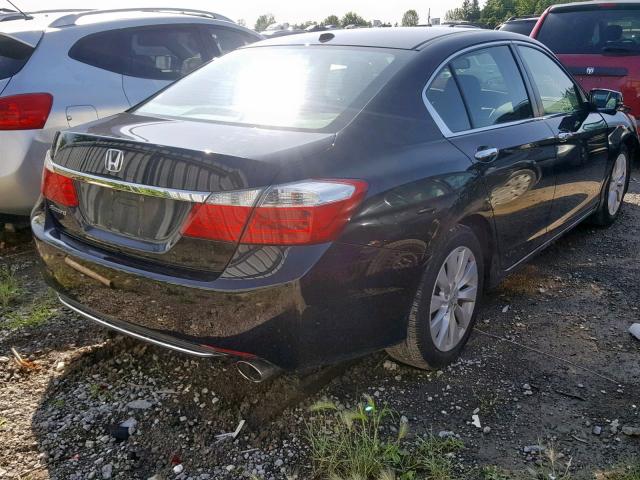 1HGCR2F85FA801474 - 2015 HONDA ACCORD EXL BLACK photo 4