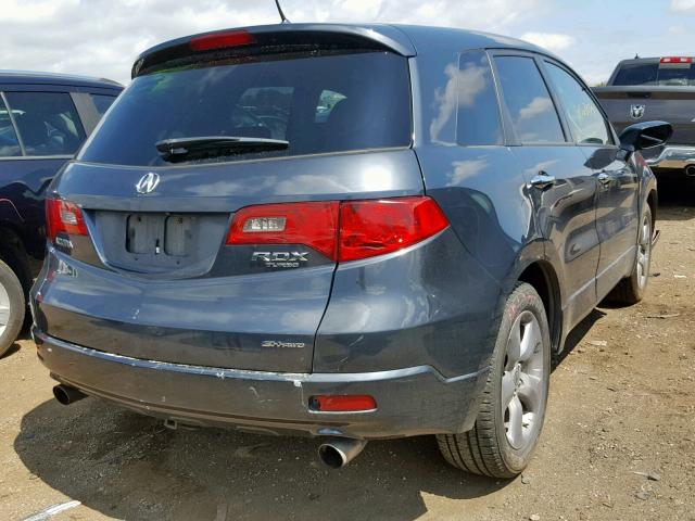 5J8TB18527A021242 - 2007 ACURA RDX TECHNO BLUE photo 4