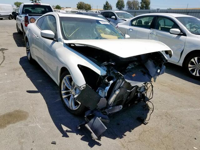 JNKCV64E38M120045 - 2008 INFINITI G37 BASE WHITE photo 1