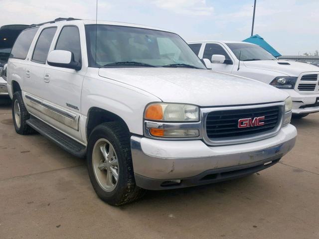 3GKEC16Z63G308383 - 2003 GMC YUKON XL C WHITE photo 1