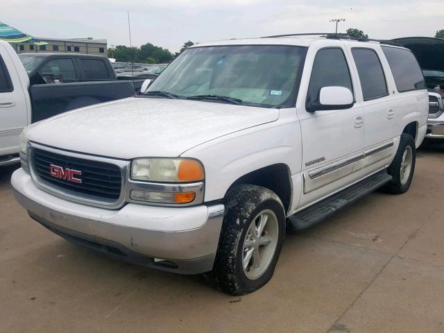 3GKEC16Z63G308383 - 2003 GMC YUKON XL C WHITE photo 2