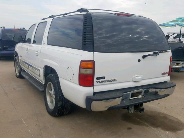 3GKEC16Z63G308383 - 2003 GMC YUKON XL C WHITE photo 3