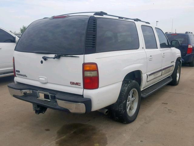 3GKEC16Z63G308383 - 2003 GMC YUKON XL C WHITE photo 4