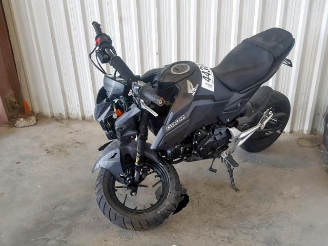 MLHJC7519K5103636 - 2019 HONDA GROM BLACK photo 2