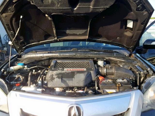 5J8TB1H50AA006827 - 2010 ACURA RDX TECHNO BLACK photo 7