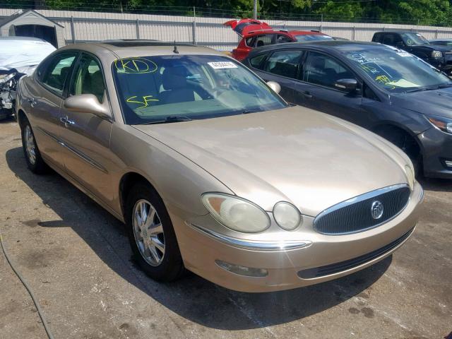 2G4WD562651288294 - 2005 BUICK LACROSSE C GOLD photo 1
