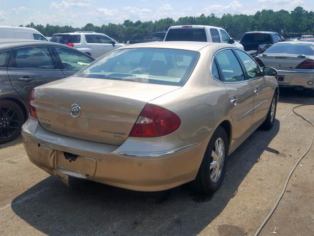 2G4WD562651288294 - 2005 BUICK LACROSSE C GOLD photo 4