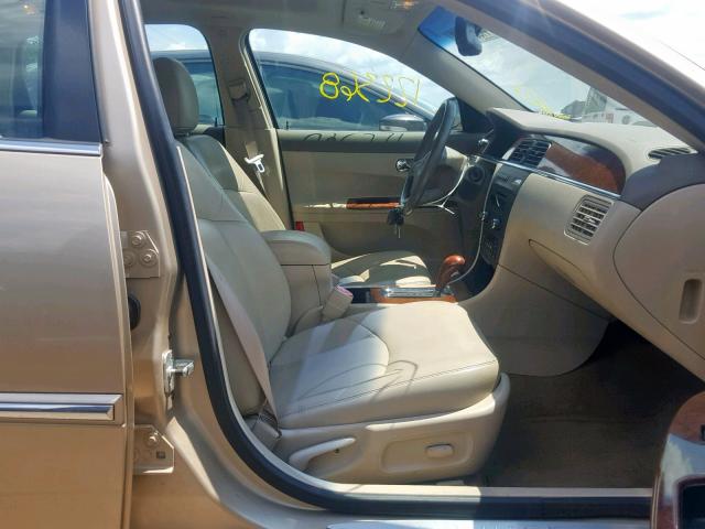 2G4WD562651288294 - 2005 BUICK LACROSSE C GOLD photo 5