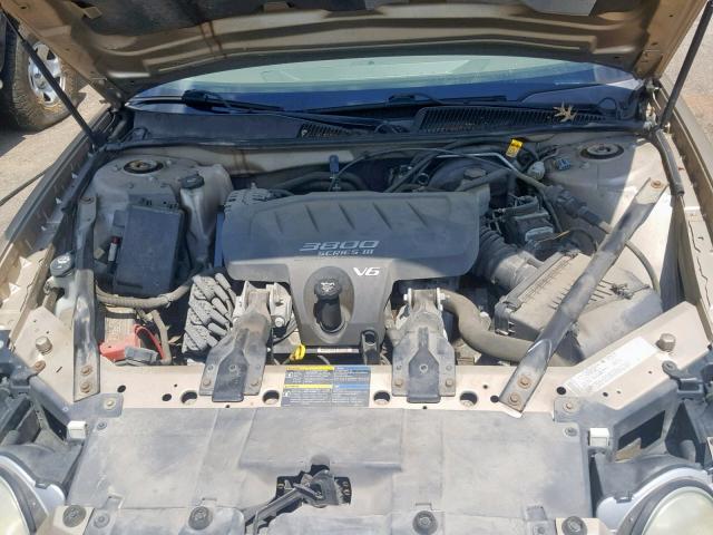 2G4WD562651288294 - 2005 BUICK LACROSSE C GOLD photo 7