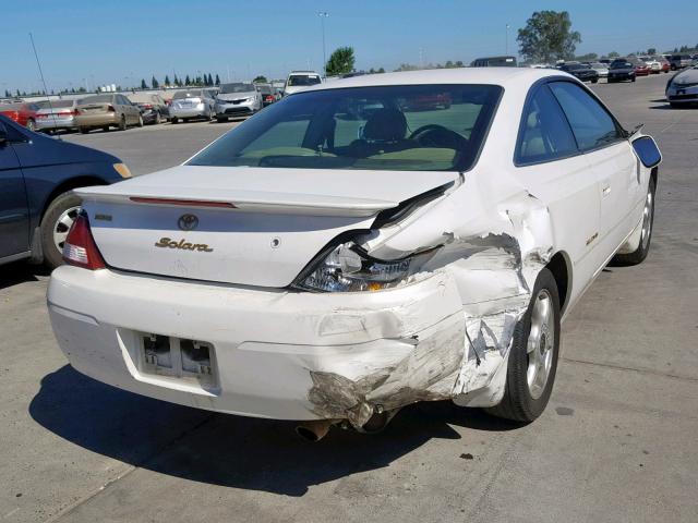 2T1CF28P0XC239668 - 1999 TOYOTA CAMRY SOLA WHITE photo 4