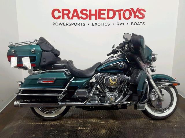 1HD1FCW152Y614386 - 2002 HARLEY-DAVIDSON FLHTCUI GREEN photo 1