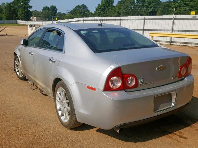 1G1ZE5EU2BF390643 - 2011 CHEVROLET MALIBU LTZ 银色 照片 3