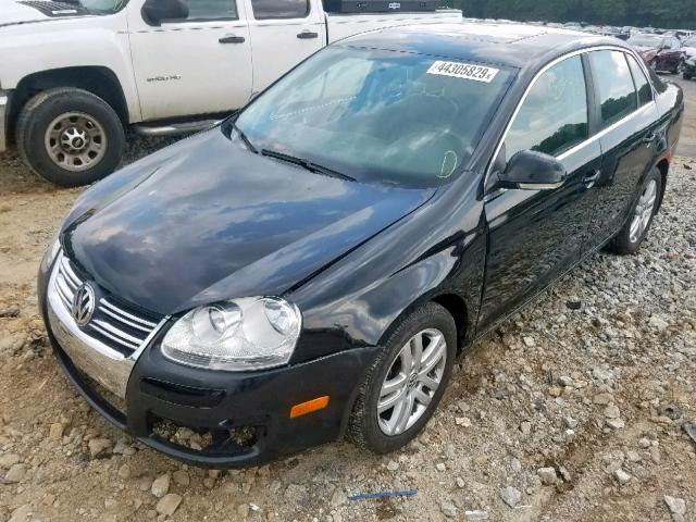 3VWRL71K69M155036 - 2009 VOLKSWAGEN JETTA TDI BLACK photo 2