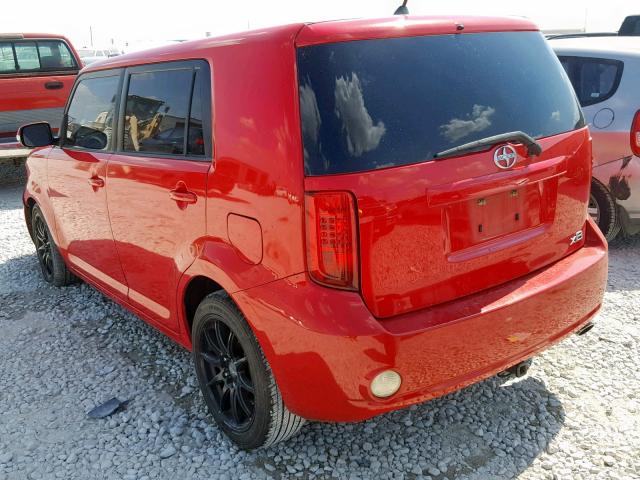 JTLKE50E791097499 - 2009 TOYOTA SCION XB 红色 照片 3