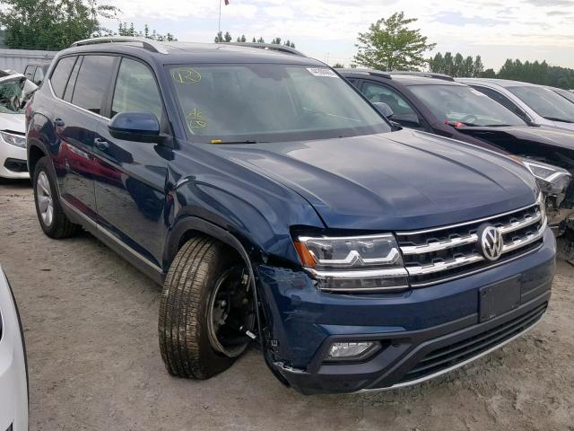 1V2MR2CA1JC552998 - 2018 VOLKSWAGEN ATLAS SEL BLUE photo 1