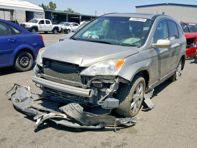 JHLRE48707C090313 - 2007 HONDA CR-V EXL GOLD photo 2