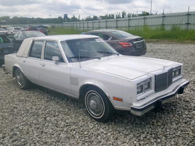 1C3BF66P9EX565560 - 1984 CHRYSLER FIFTH AVEN WHITE photo 1