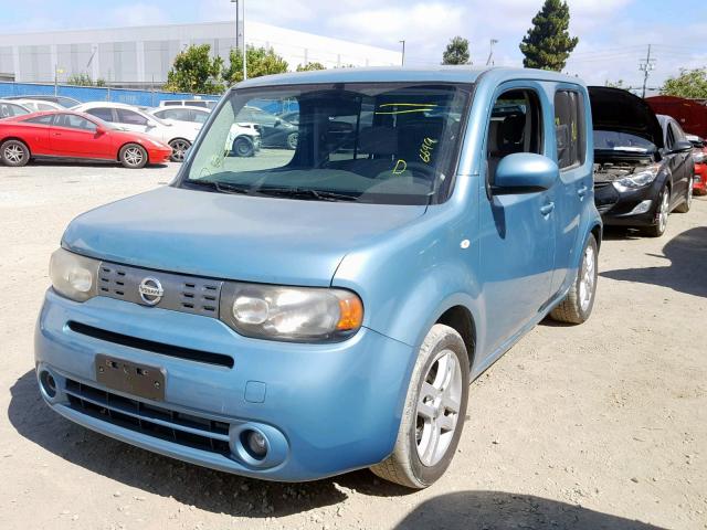 JN8AZ28R49T103270 - 2009 NISSAN CUBE BASE TURQUOISE photo 2