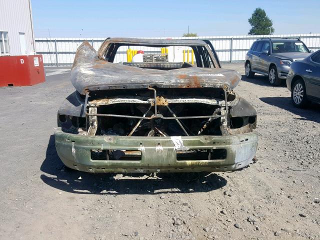 1B7KF23641J247200 - 2001 DODGE RAM 2500 BURN photo 9