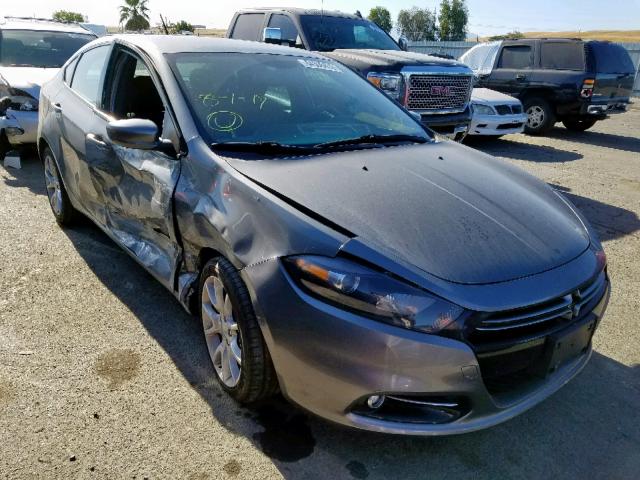 1C3CDFBH5DD256757 - 2013 DODGE DART SXT GRAY photo 1