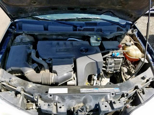 1G8AN18F17Z140207 - 2007 SATURN ION LEVEL BLUE photo 7