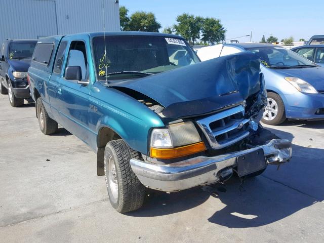 1FTYR14U5WPA92203 - 1998 FORD RANGER SUP GREEN photo 1