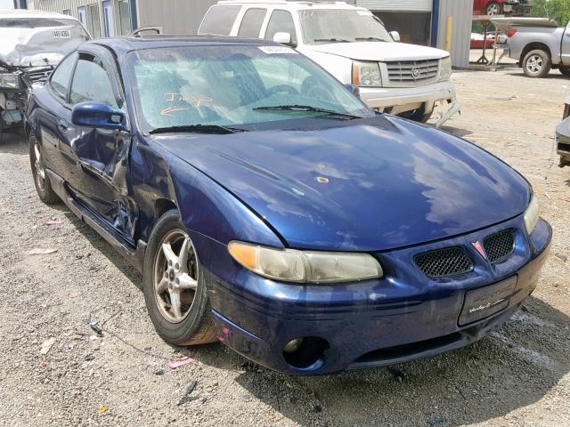 1G2WP12K41F222411 - 2001 PONTIAC GRAND PRIX BLUE photo 1
