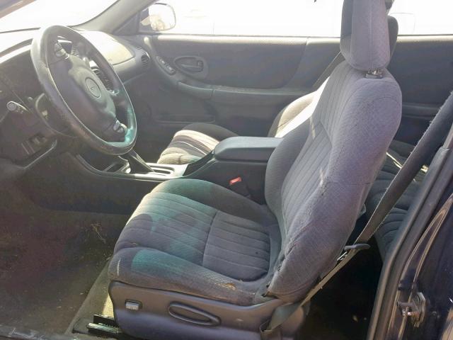 1G2WP12K41F222411 - 2001 PONTIAC GRAND PRIX BLUE photo 5