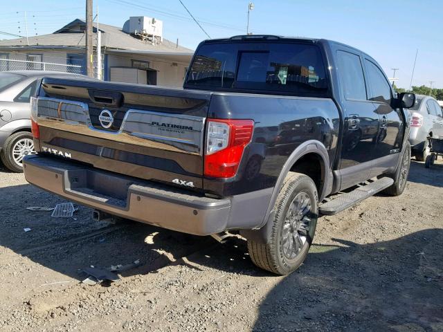 1N6AA1E53HN519907 - 2017 NISSAN TITAN SV BLACK photo 4