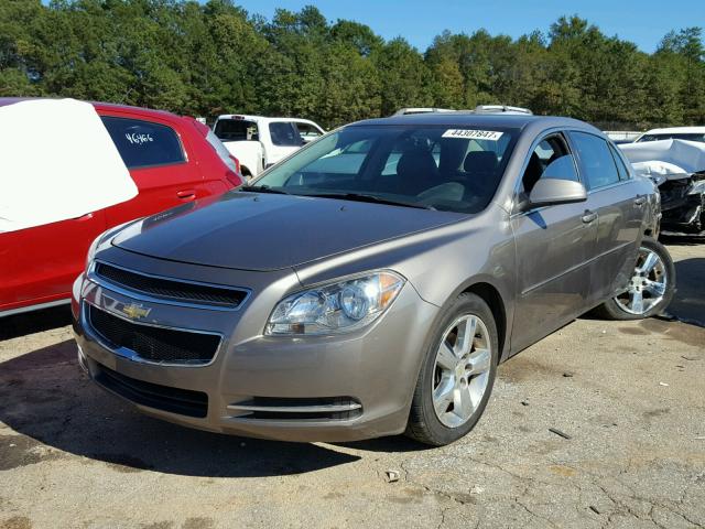 1G1ZD5E06AF325745 - 2010 CHEVROLET MALIBU 2LT BROWN photo 2