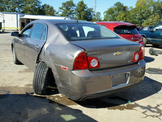 1G1ZD5E06AF325745 - 2010 CHEVROLET MALIBU 2LT BROWN photo 3