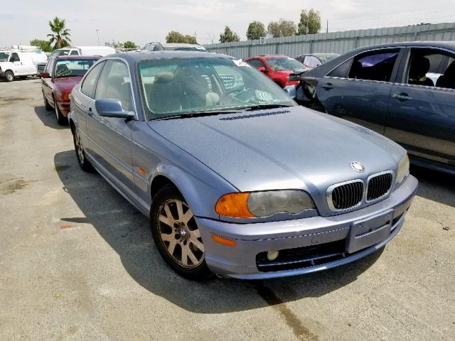 WBABM3346YJN61464 - 2000 BMW 323 CI BLUE photo 1