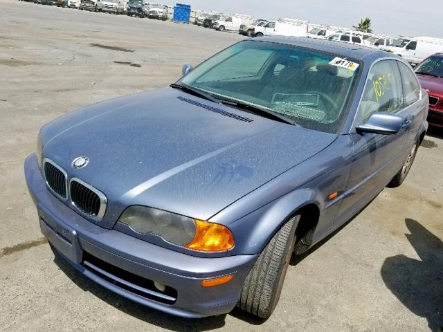 WBABM3346YJN61464 - 2000 BMW 323 CI BLUE photo 9