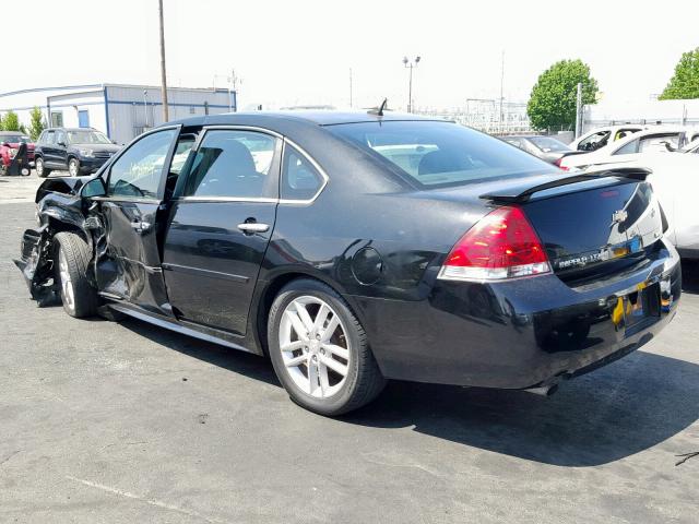 2G1WC5E35D1258728 - 2013 CHEVROLET IMPALA LTZ BLACK photo 3