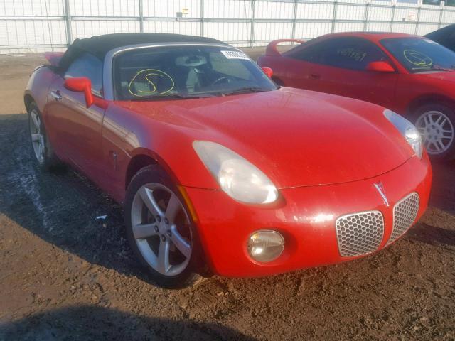 1G2MB35B48Y100949 - 2008 PONTIAC SOLSTICE RED photo 1