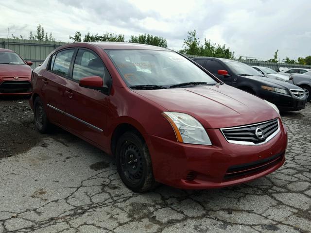 3N1AB6AP7BL712866 - 2011 NISSAN SENTRA 2.0 RED photo 1