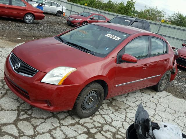 3N1AB6AP7BL712866 - 2011 NISSAN SENTRA 2.0 RED photo 2