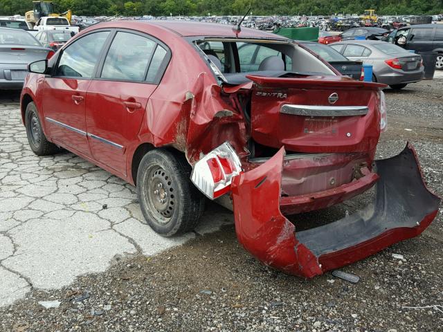 3N1AB6AP7BL712866 - 2011 NISSAN SENTRA 2.0 RED photo 3